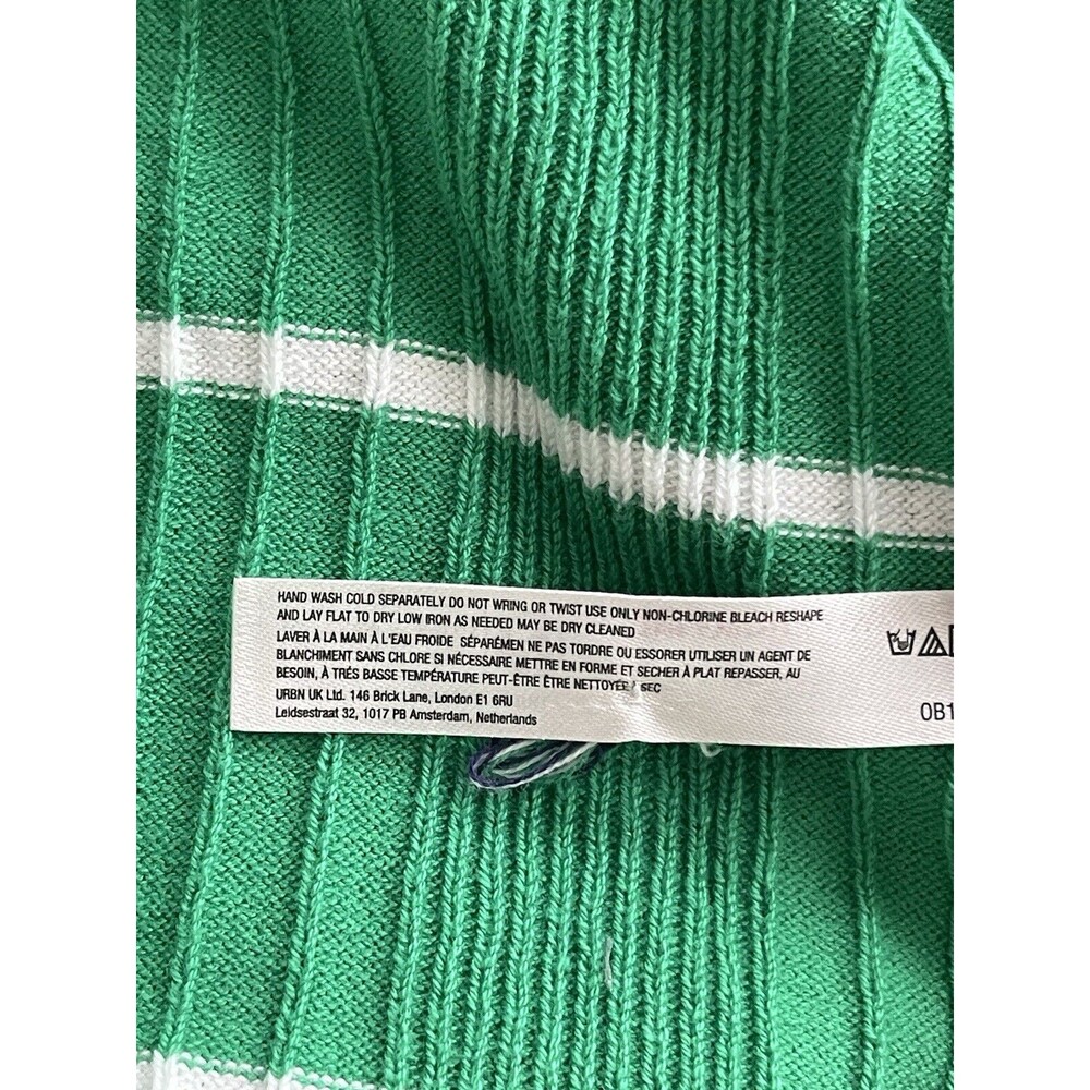 Anthropologie Daily Practice Sweater Dress Midi Green Stretch Preppy Sz L NWT - Picture 8 of 10